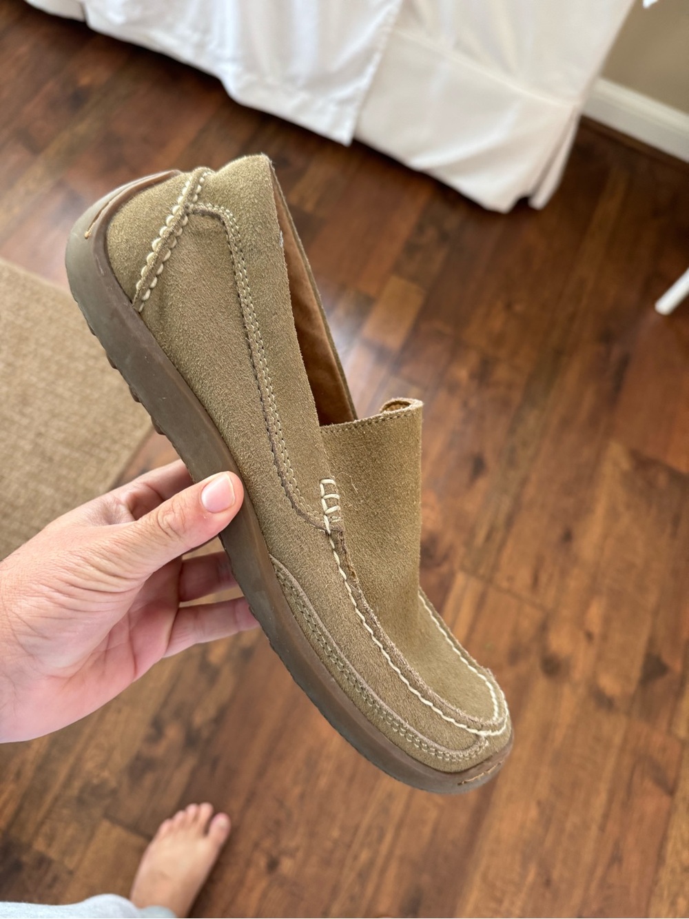 Men's Suede Slip-On Loafer